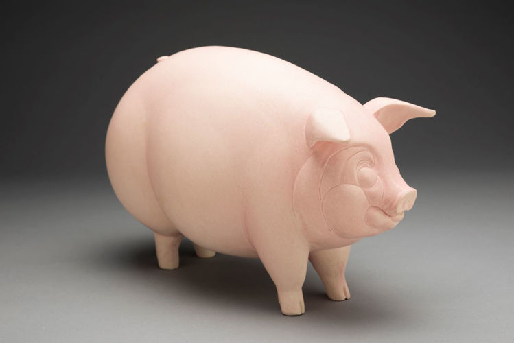 Picture of Pottery Pig Bank