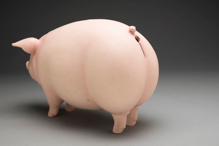 Picture of Pottery Pig Bank