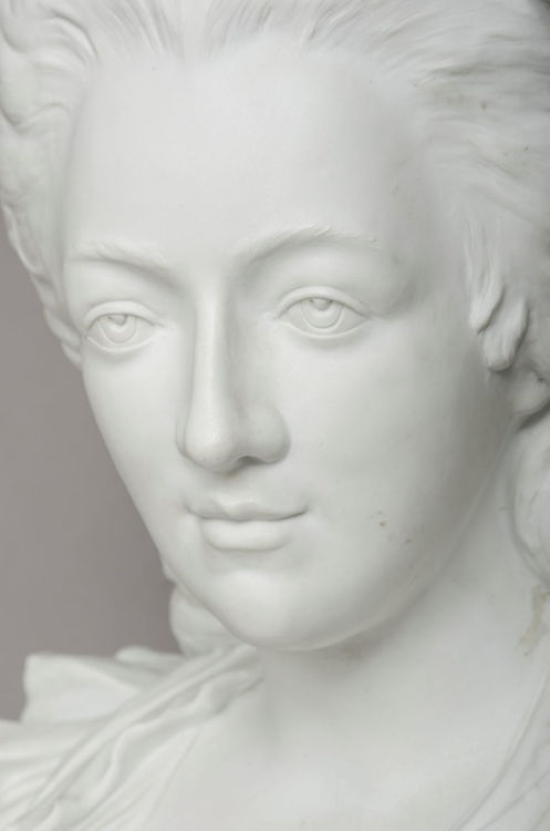 Picture of Bisque Bust of Elegant Woman