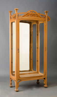 Picture of Server from Spanish Art Nouveau Oak Dining Room Suite