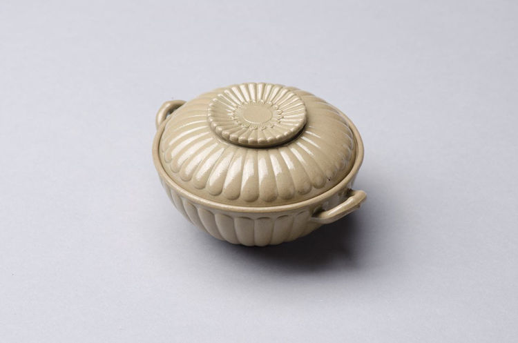 Picture of Glazed Drabware Sugar Bowl