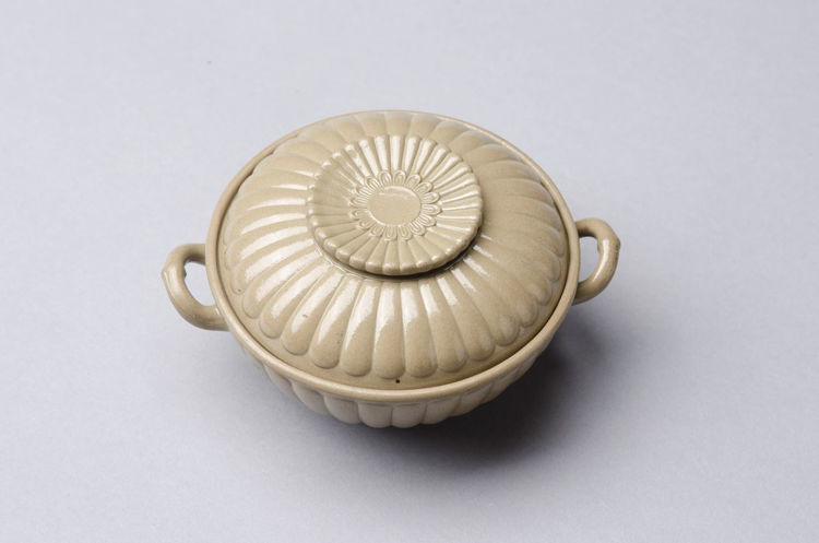 Picture of Glazed Drabware Sugar Bowl