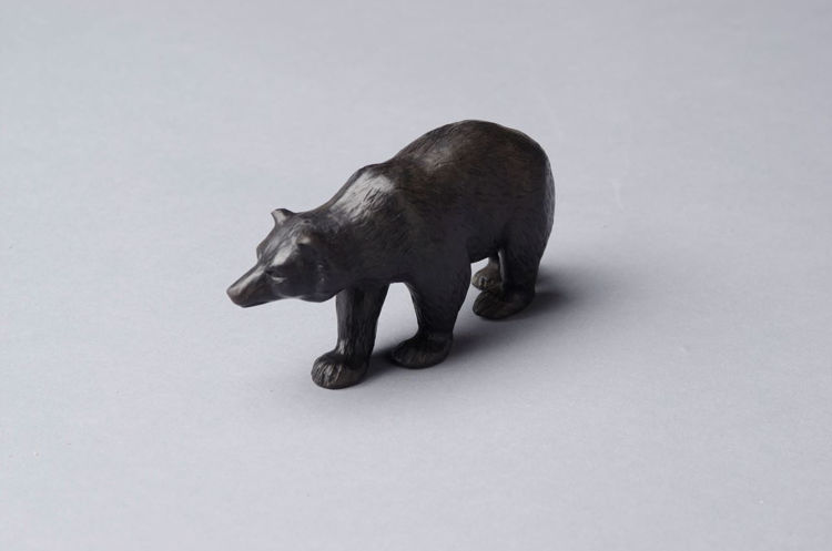 Picture of Bear in Black Basalt