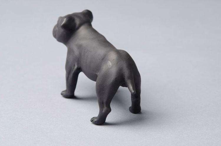 Picture of Bulldog in Black Basalt