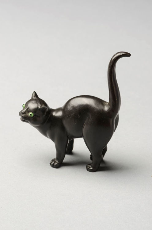 Picture of Cat in Black Basalt