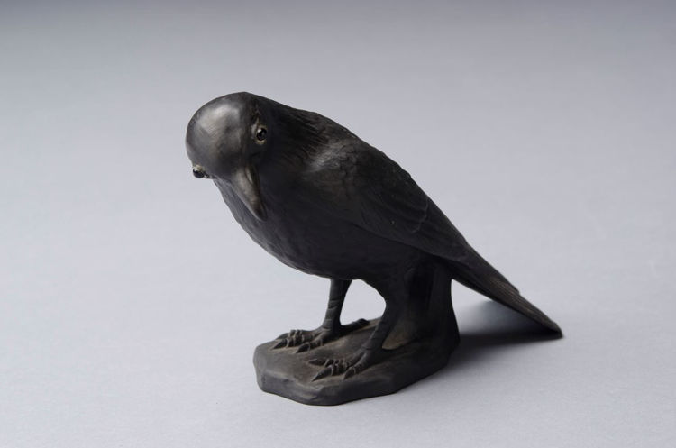 Picture of Raven in Black Basalt