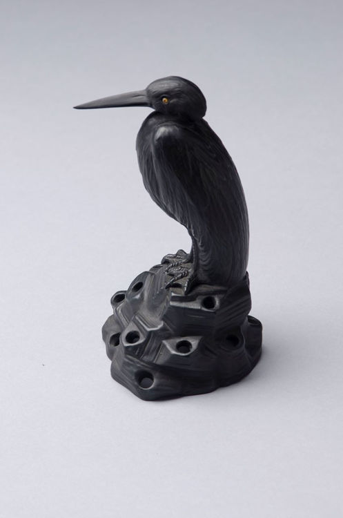 Picture of Egret in Black Basalt