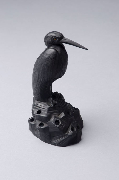 Picture of Egret in Black Basalt