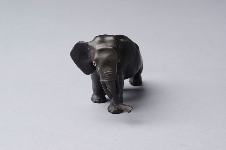 Picture of Elephant in Black Basalt