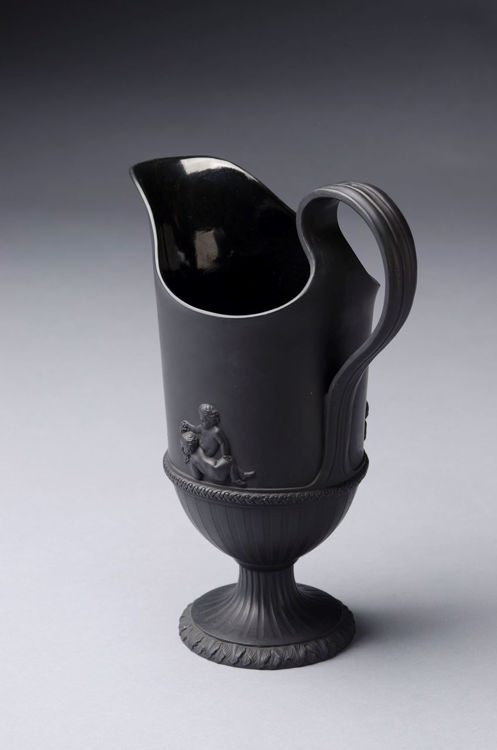 Picture of Helmet Pitcher in Black Basalt