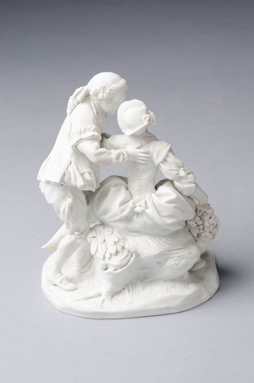 Picture of Sevres-style Bisque Figural Group