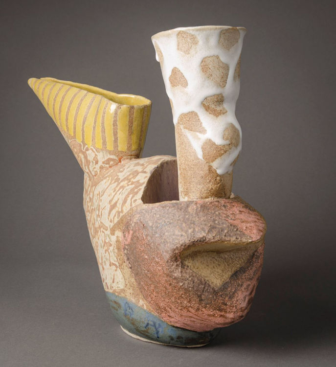 Picture of Sculptural Stoneware Ewer