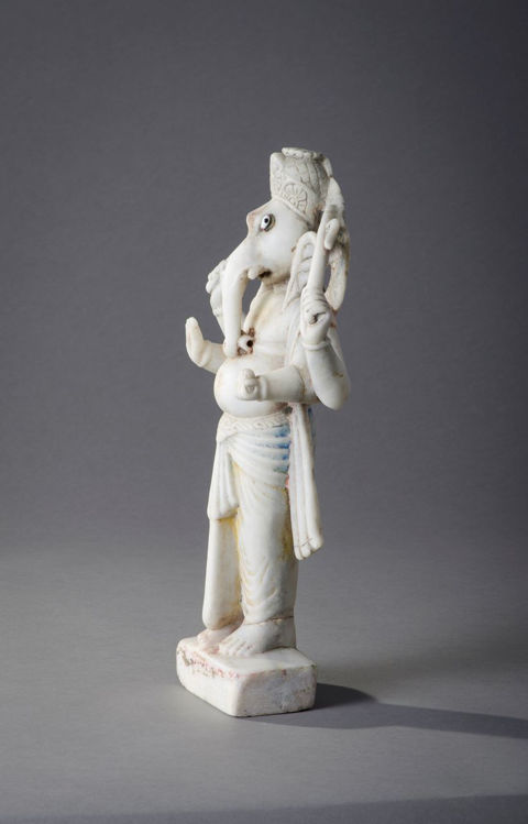 Picture of Standing Marble Ganesh