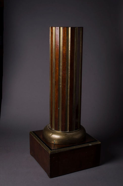 Picture of Brass Mounted Mahogany Pedestal