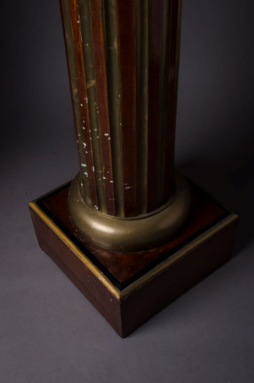 Picture of Brass Mounted Mahogany Pedestal