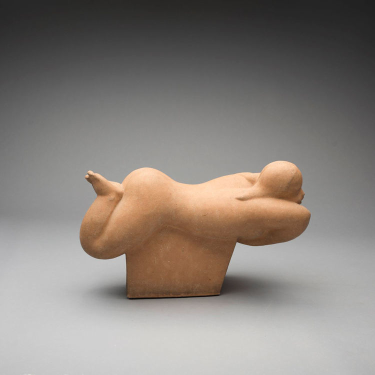 Picture of Bisque Fired Swimmer