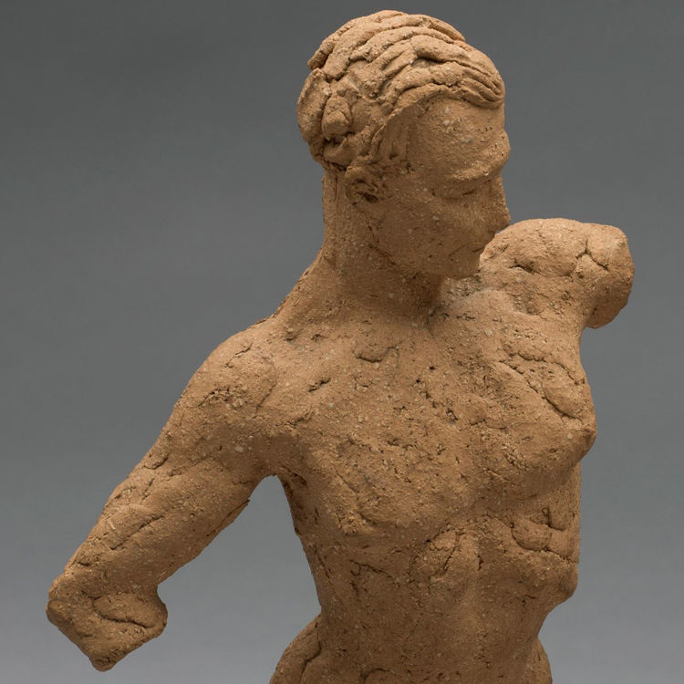 Picture of Two Nude busts - man and woman