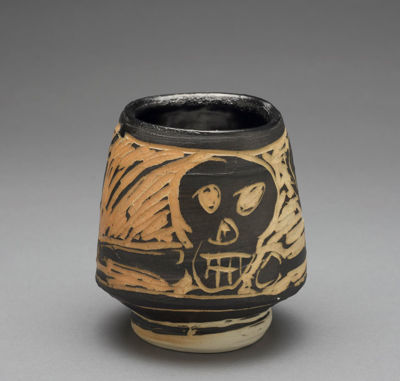 Picture of Heart and Skull Cup