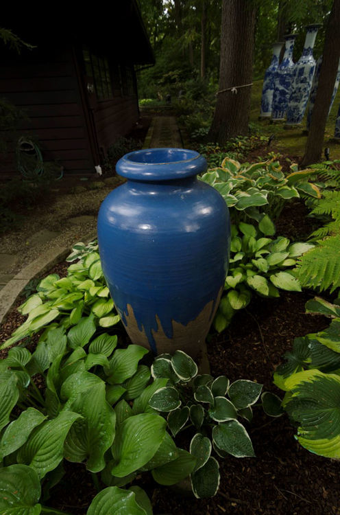 Picture of Dripping Blue Vase