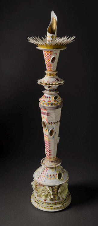 Picture of Paper Constructed Candlestick