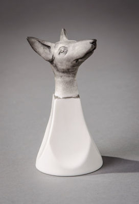 Picture of Dog Headed Shot Glass
