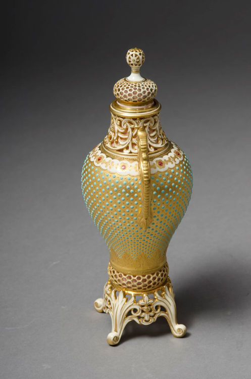 Picture of Jeweled Vase and Cover