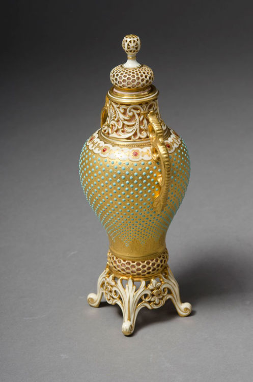 Picture of Jeweled Vase and Cover