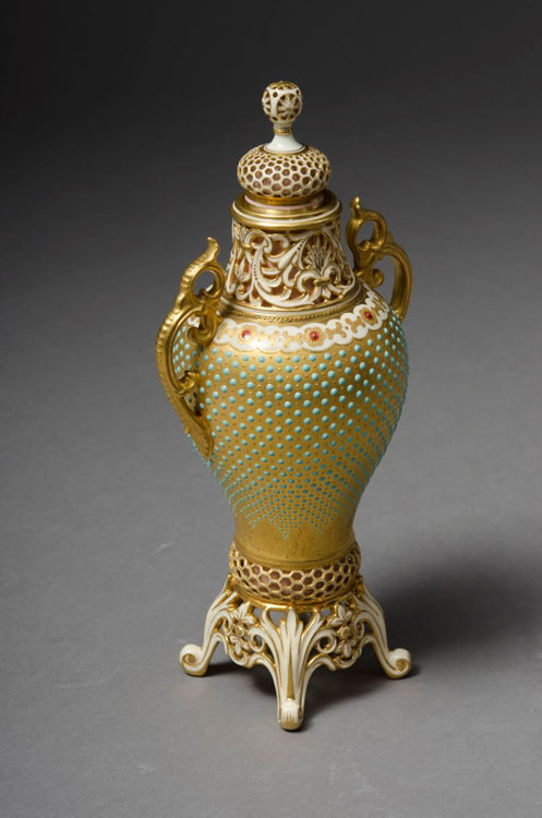 Picture of Jeweled Vase and Cover