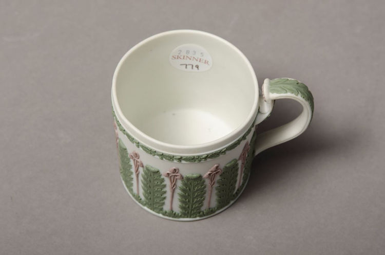 Picture of Coffee Can - Green Jasperware Dip