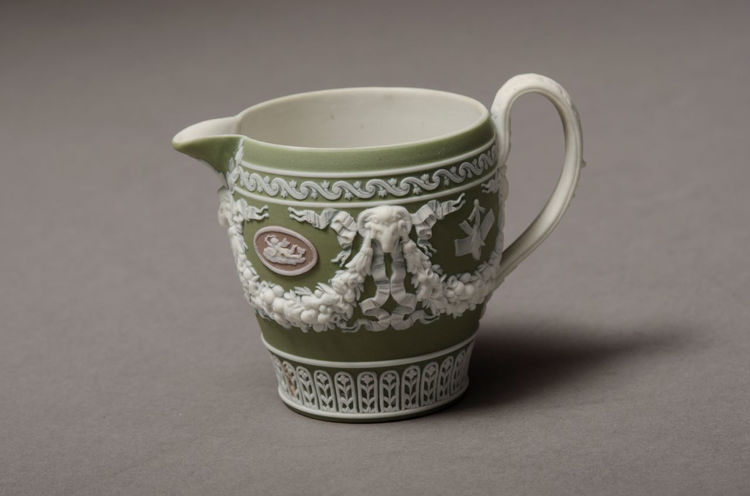 Picture of Cream Jug - Tricolor Jasperware Dip