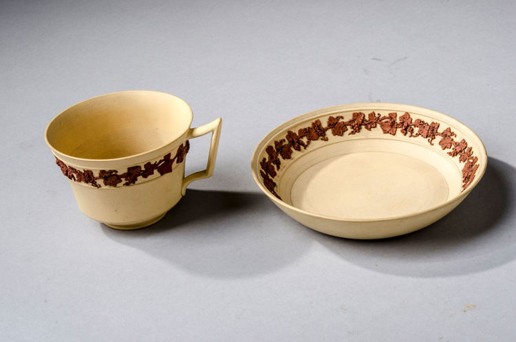 Picture of Teacup and Saucer Caneware