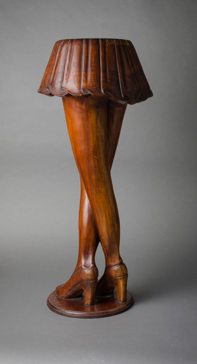 Picture of Lady's Skirt and Legs Plant Stand