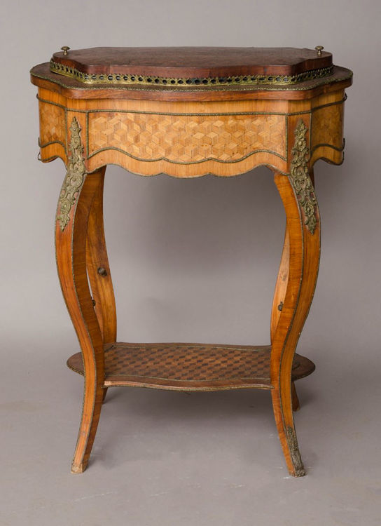 Picture of Louis XVI-style Parquetry Jardiniere