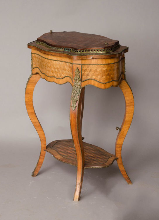 Picture of Louis XVI-style Parquetry Jardiniere