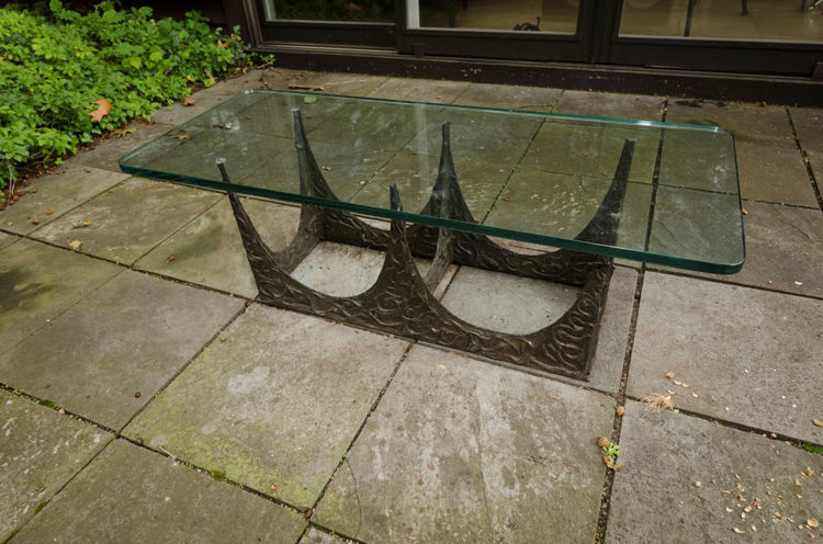 Picture of Bronze glass coffee table