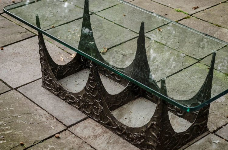 Picture of Bronze glass coffee table