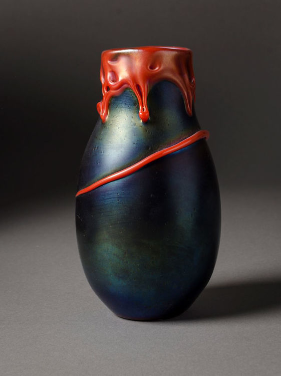 Picture of Red Lava Vase