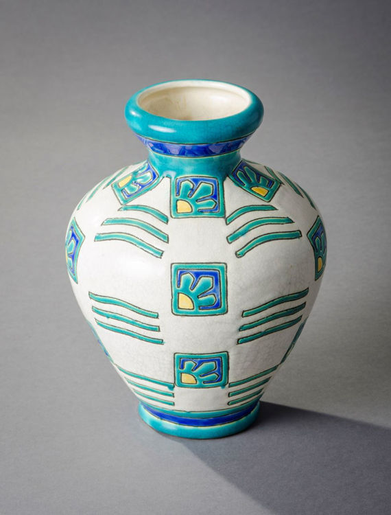 Picture of Crackled Enamel Vase