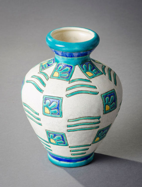 Picture of Crackled Enamel Vase